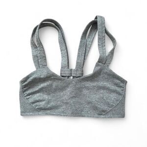 Free-people Women's Grey Sports Bralette